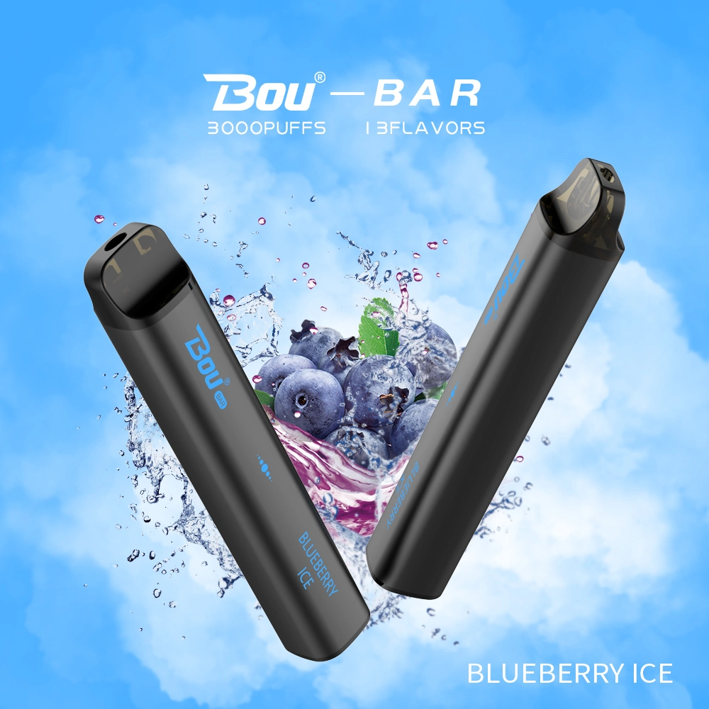 Bou Bar 3000 7000 9000puffs E Cigarettes Mesh Coil 1350mAh Disposable Vape