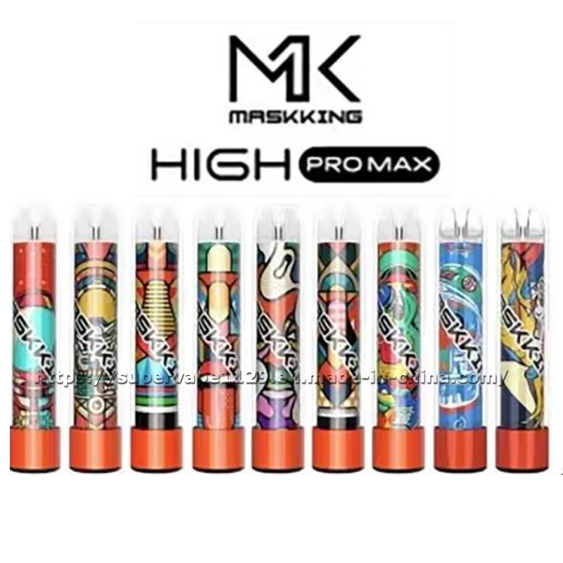 Mk High PRO Max 1500puffs Disposable Vape with LED Light Mk PRO Disposable Vape