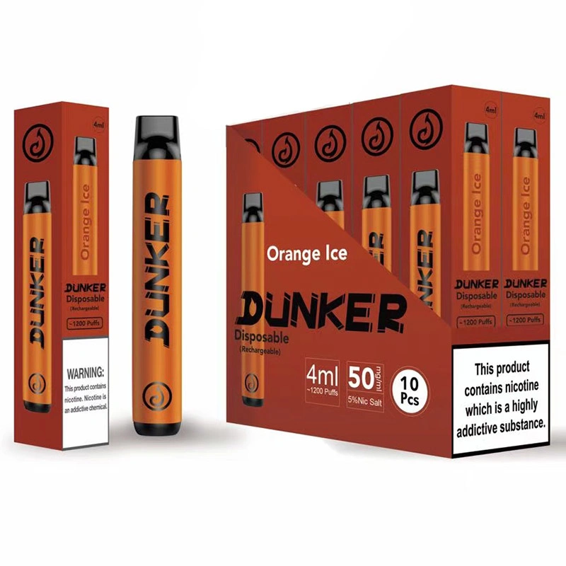 Popular Competitive Price Original Disposable Vape Pen Dunker 1200puffs Disposable Vape