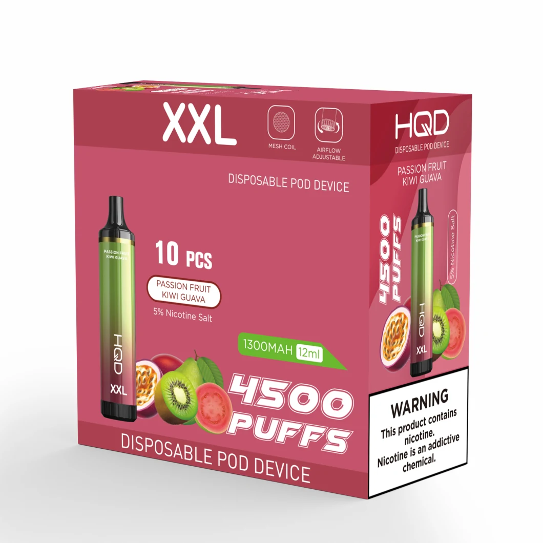 Hqd XXL 4500puffs Disposable Vape Amazon Shopping Puff Puff Distributors Wholesale I Vape Disposable Vape Electronic Cigarette Vape