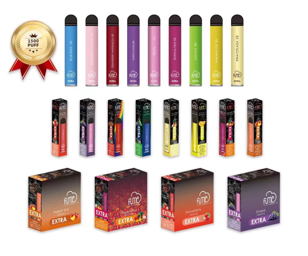 Vape Pen Disposable 2500puffs Fume Ultra No MOQ for Wholesaler or Retailer